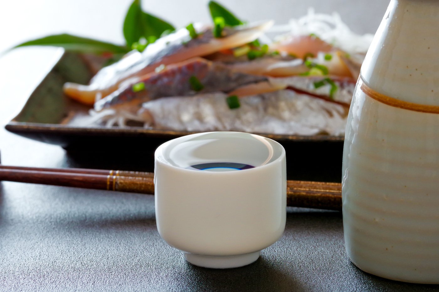 玉吉鮨 刺身と日本酒